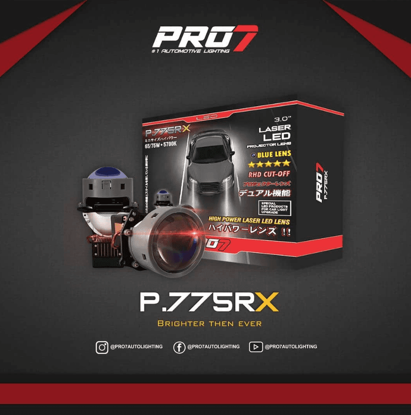 HEADLAMP P 775 RX MARK II